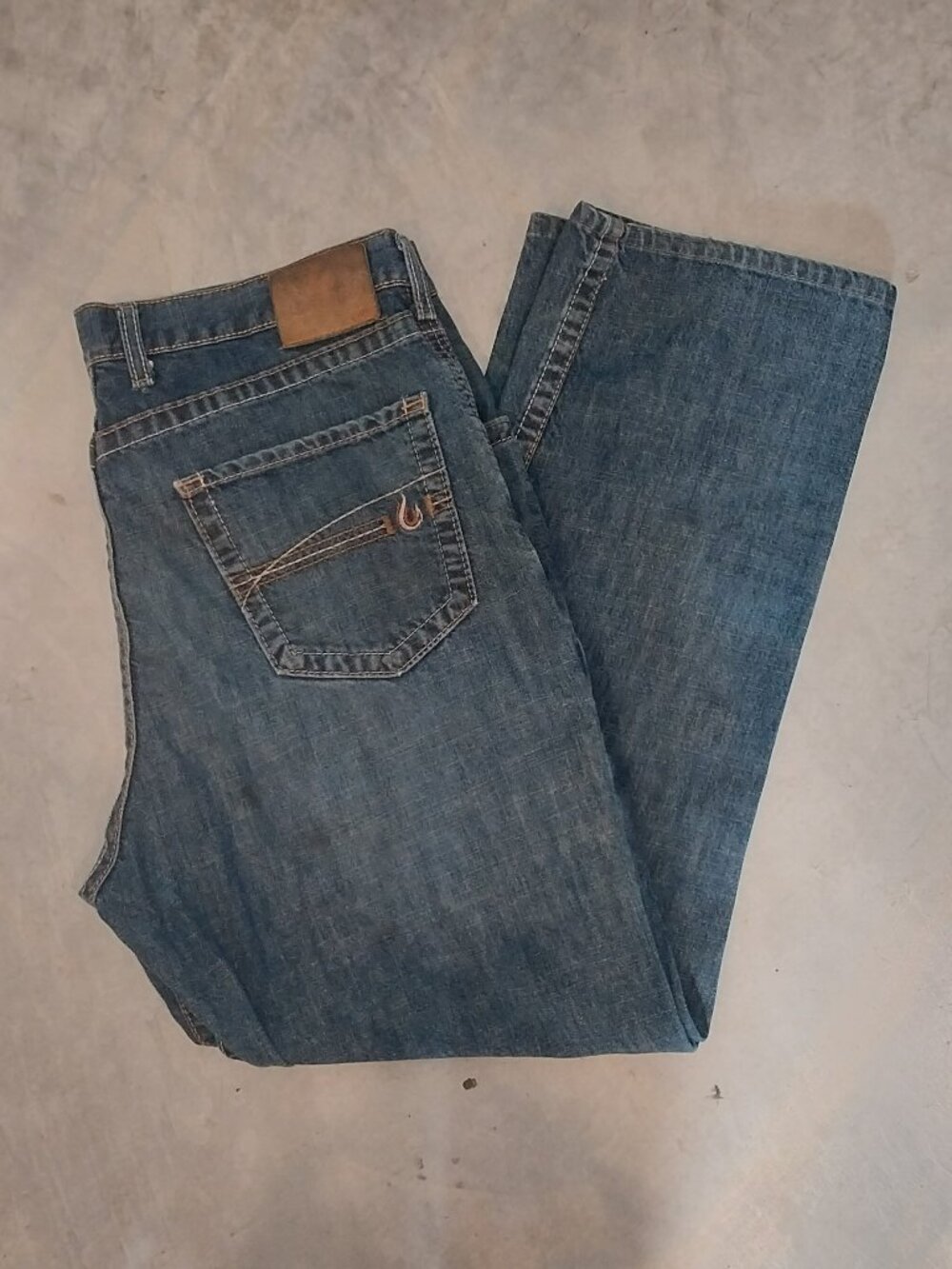 LAPCO FR Flame Resistant Jeans Mens 38x30 (tag 38x34) Blue Industrial Workwear.
